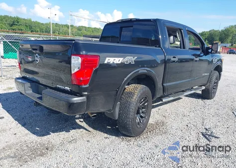 2017 Nissan Titan Pro-4X from USA, damaged, VIN 1N6AA1E5XHN526496